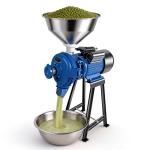 Blue dual-use wet and dry grinding machine with steel sand